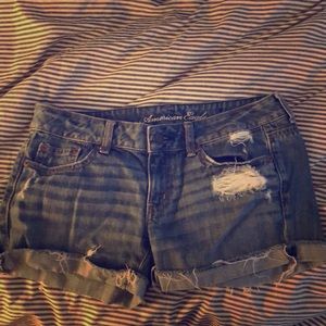 American eagle denim shorts.